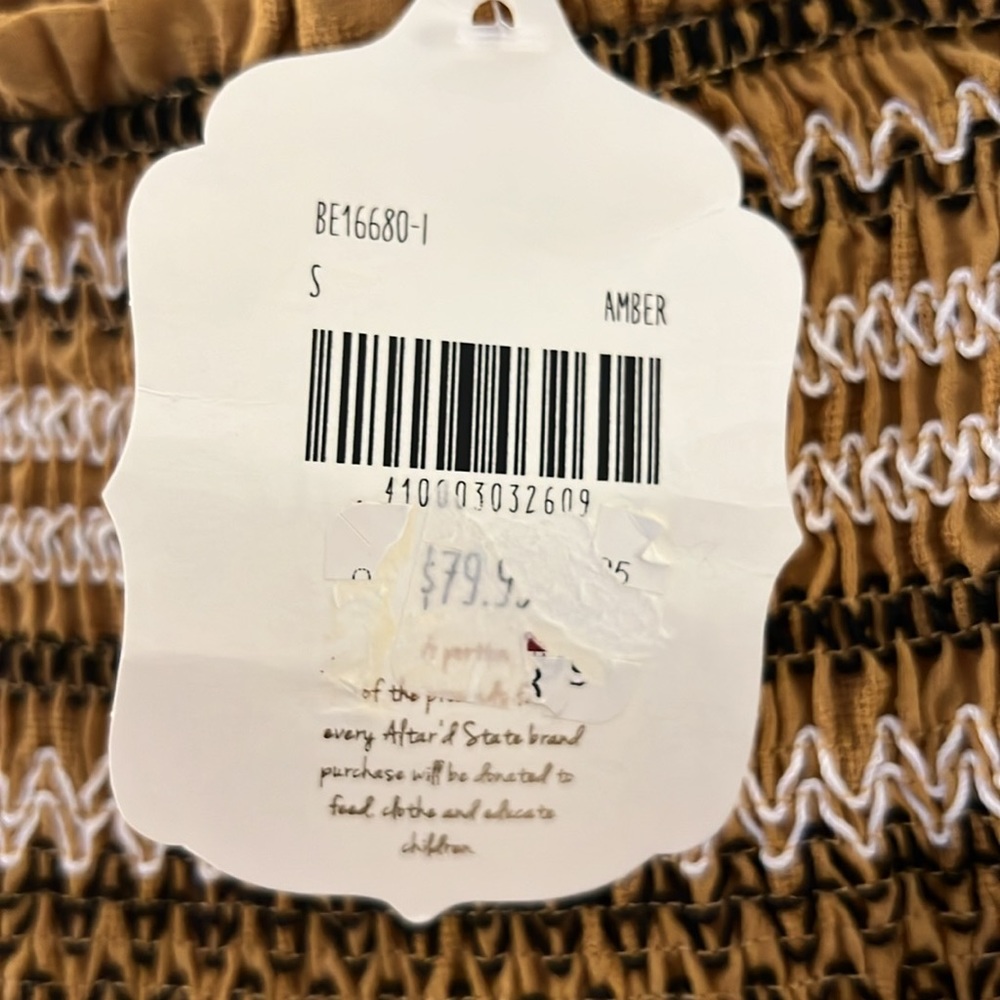 NWT Altar’d State Boho Top - Picture 4 of 6